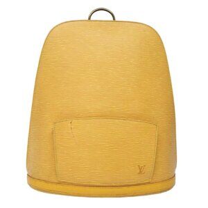 LOUIS VUITTON Epi Gobelins Backpack Yellow